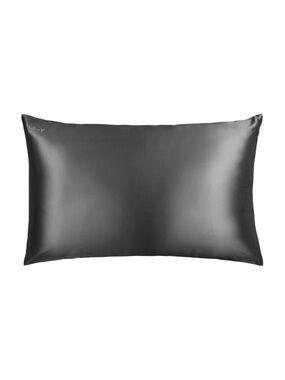 blissy King 600 Thread Count Silk Pillowcase - 20” x 36” - Dark Gray